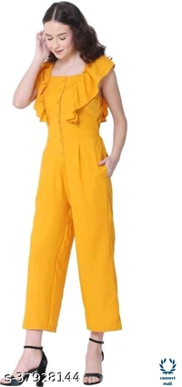 Classy Graceful Women Jumpsuits - L